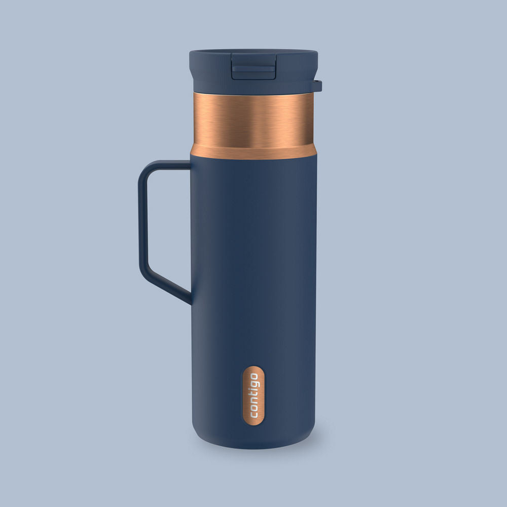 20 oz SnapSeal™ Bottle w/Handle - Abyss Bronze