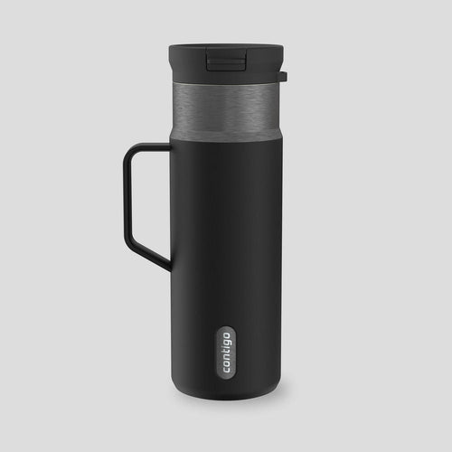 20 oz SnapSeal™ Bottle w/Handle - Licorice Gunmetal